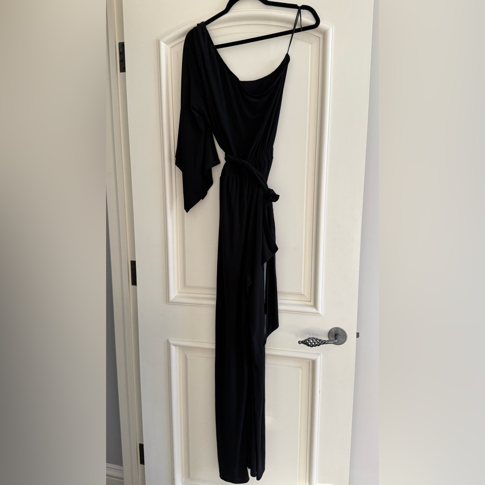 Ramy Brook Black Wide-Leg Jumpsuit - Picture 3 of 11